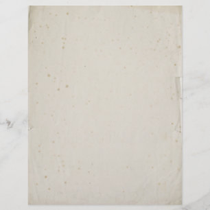 Vintage Faded Blank Book Leaves  Letterhead