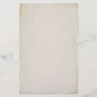 Vintage Faded Old Book End Paper  Stationery