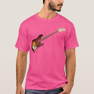 Vintage Faded Tobacco Sunburst Electric JBass T-Shirt