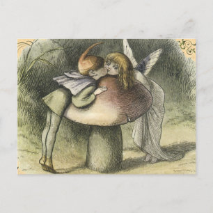 Vintage Faerie Postcard