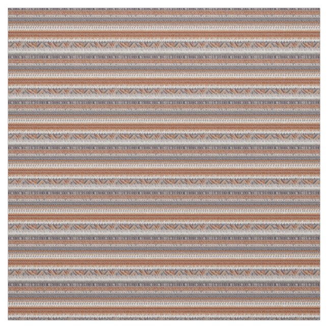 Vintage Fair Isle Nordic Knit Pattern Fabric (Swatch)