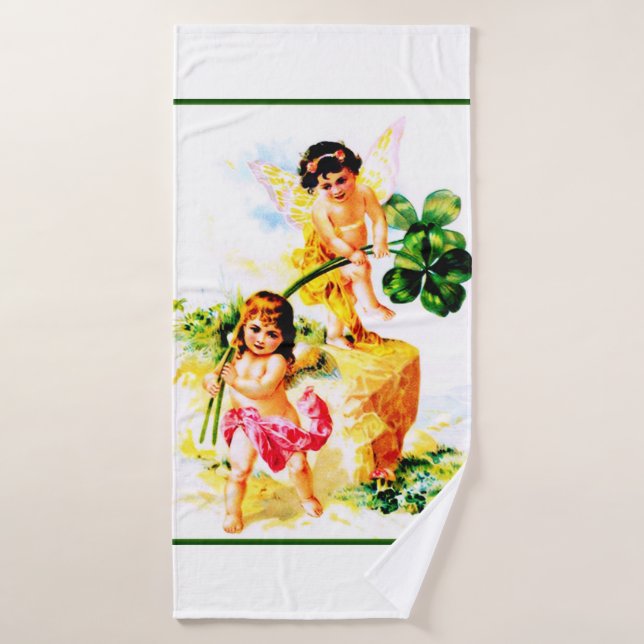 Vintage Fairies Bath Towel Set (Bath Towel)