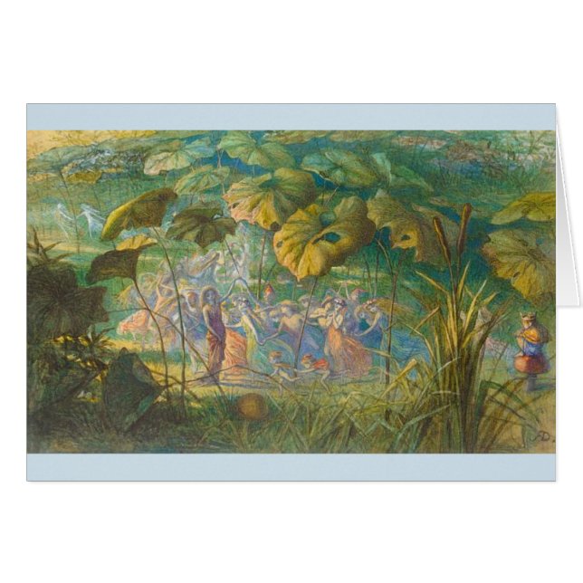 Vintage - Fairies Dancing in a Clearing, (Front Horizontal)