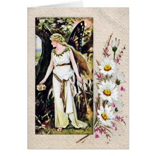 Vintage Fairy Card