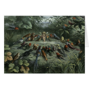Vintage - Fairy Conducts Songbirds,
