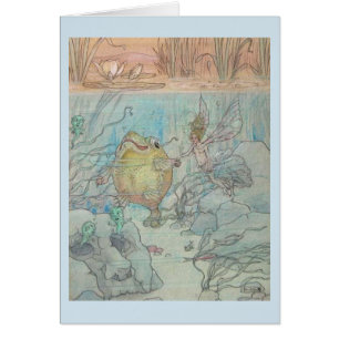 Vintage - Fairy & Fish Dancing -