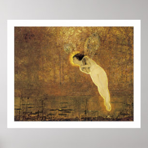 Vintage Fairy "Iris, Spirit of the Rainbow" Poster