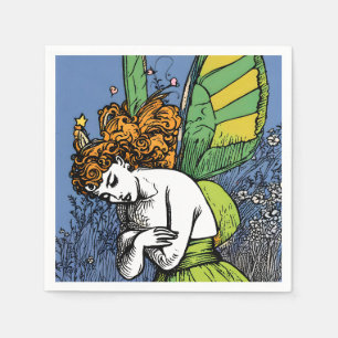 Vintage Fairy Napkin