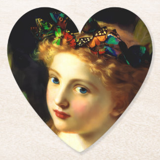 Vintage Fairy Paper Coaster