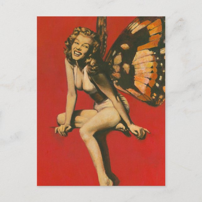 Vintage Fairy Postcard (Front)