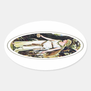 Vintage Fairy Sticker