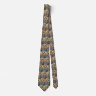 Vintage Fairy Tale, A Brave Knight and Dragon Tie