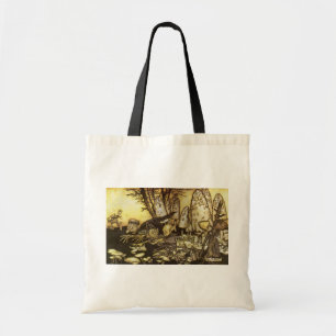 Vintage Fairy Tale, Band of Workmen by Rackham Tote Bag
