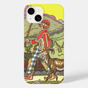 Vintage Fairy Tale, Boy and the North Wind, Hauman Case-Mate iPhone 14 Case