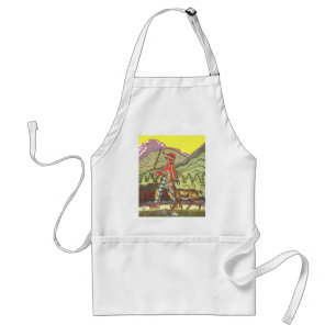 Vintage Fairy Tale, Boy and the North Wind, Hauman Standard Apron