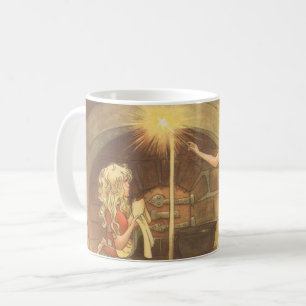 Vintage Fairy Tale, Cinderella and Fairy Godmother Coffee Mug