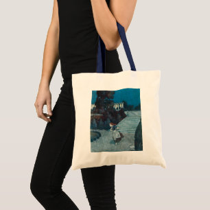 Vintage Fairy Tale, Cinderella by Edmund Dulac Tote Bag