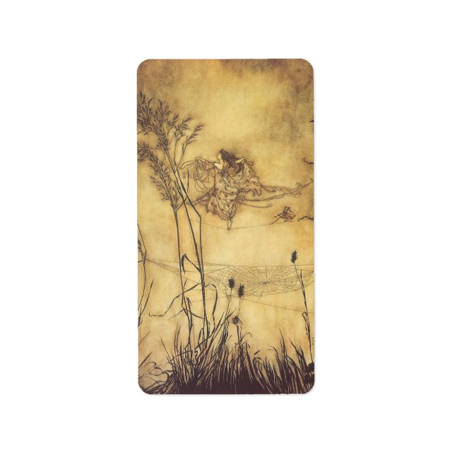 Vintage Fairy Tale, Fairy's Tightrope by Rackham Label (Front)