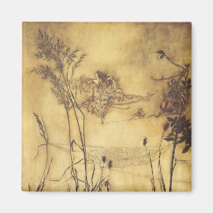 Vintage Fairy Tale, Fairy's Tightrope by Rackham Magnet
