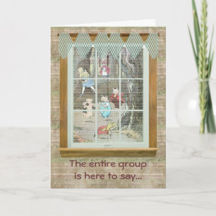 Vintage Fairy Tale, Group Happy Wishes Card