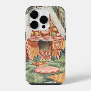 Vintage Fairy Tale, Hansel and Gretel Candy House iPhone 14 Pro Case