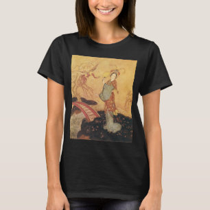 Vintage Fairy Tale Princess Badoura, Edmund Dulac T-Shirt