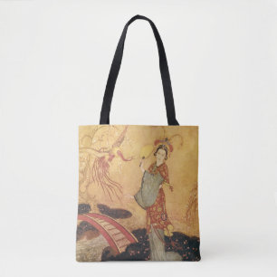 Vintage Fairy Tale Princess Badoura, Edmund Dulac Tote Bag