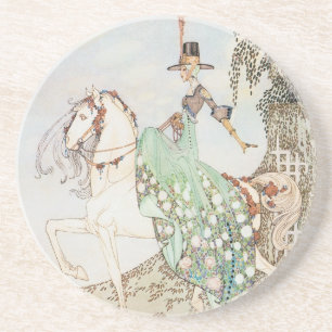 Vintage Fairy Tale, Princess Minette, Kay Nielsen Coaster