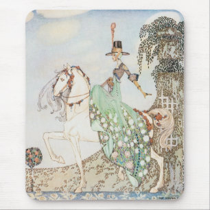 Vintage Fairy Tale, Princess Minette, Kay Nielsen Mouse Mat