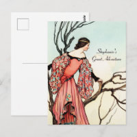 Vintage Fairy Tale Princess Whimsical Storybook