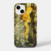 Vintage Fairy Tale, Rapunzel with Long Blonde Hair