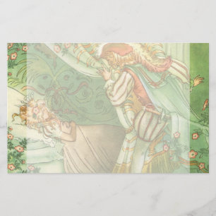 Vintage Fairy Tale, Sleeping Beauty Princess Stationery