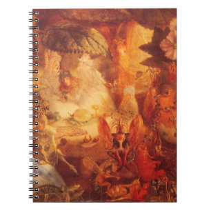 Vintage Fairy Tale The Captive Robin by Fitzgerald Notebook