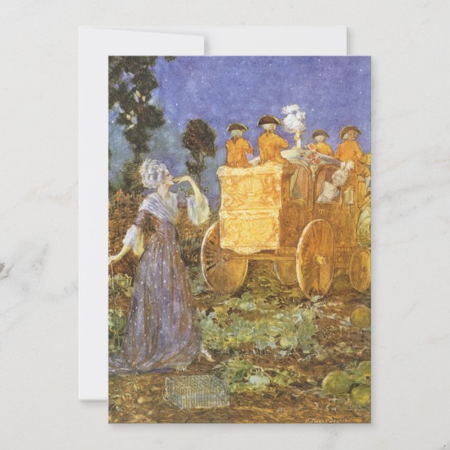 Vintage Fairy Tales Cinderella and Fairy Godmother (Front)