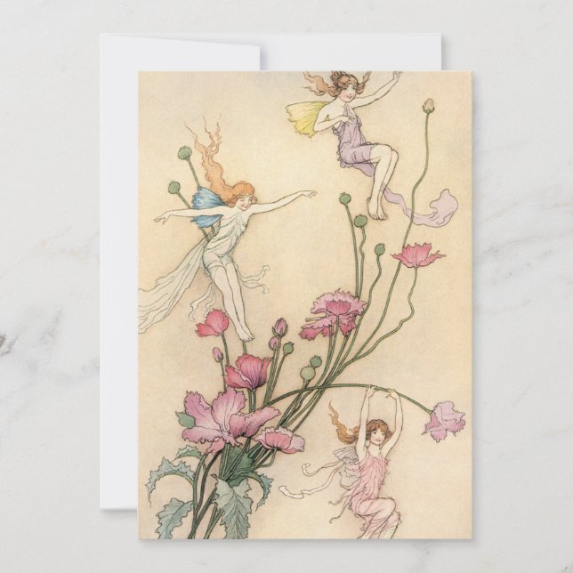 Vintage Fairy Tales, Three Spirits Filled With Joy (Front)