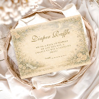 Vintage Fairytale Garden Diapper Raffle