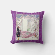Vintage fairytale prince watercolor illustration