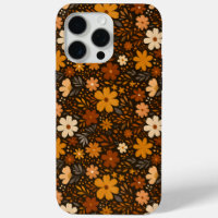 Vintage Fall Floral Pattern – Autumn Flowers