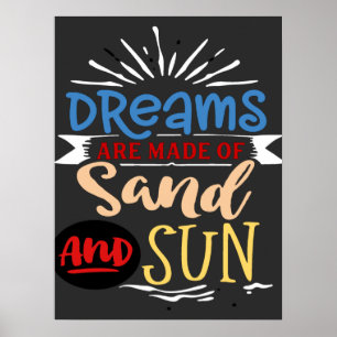 Vintage Family Beach Trip Poster