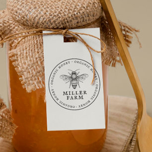 Vintage Family Farm Apiary Organic Honey Stamp