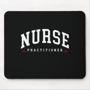 Vintage family nurse practitioner np nursing day mouse mat