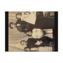 Vintage Family Postcard