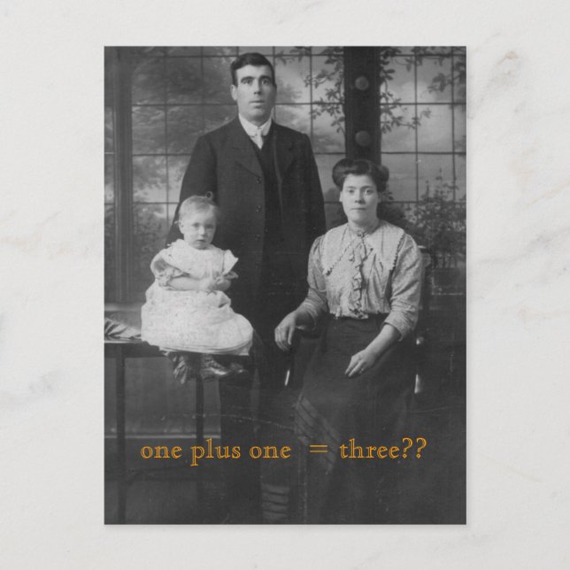 Vintage Family Postcard (Front)