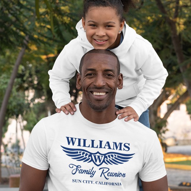 Vintage Family Reunion Monogram T-Shirt (Creator Uploaded)