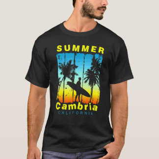 Vintage Family Vacation California Cambria Beach S T-Shirt