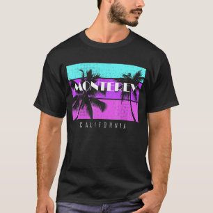 Vintage Family Vacation California Monterey Beach T-Shirt