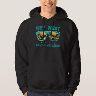 Vintage Family Vacation Florida Sunglasses Key Wes Hoodie
