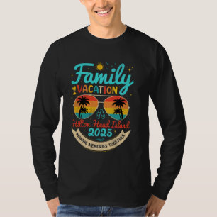 Vintage Family Vacation Hilton Head Island 2025 Gr T-Shirt