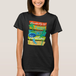Vintage Family Vacation Travel Florida Siesta Key T-Shirt