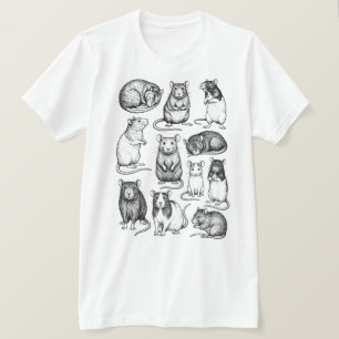 Vintage Fancy Rat Collection T-Shirt